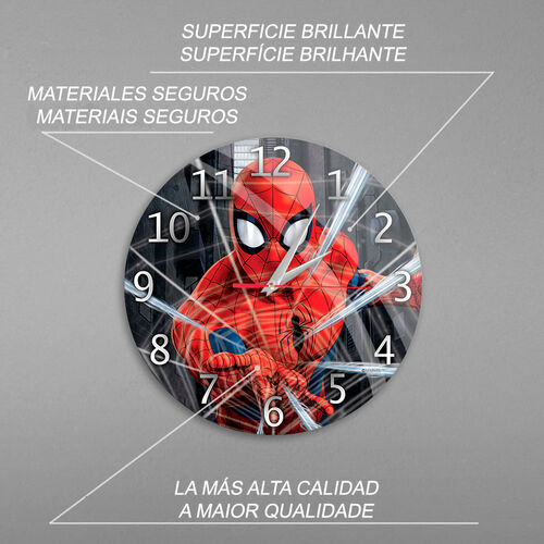 Marvel Spiderman wall clock