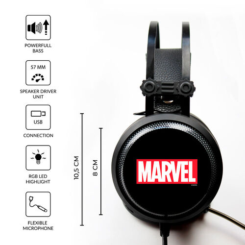 Auriculares gaming Marvel