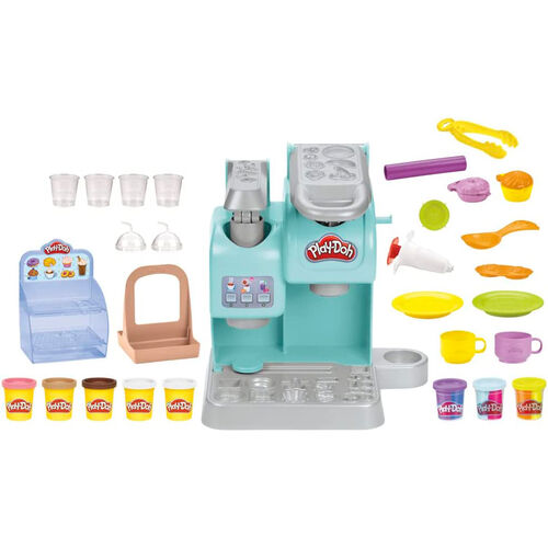 Play-Doh Kitchen Creations Super Colorful cafe playset
