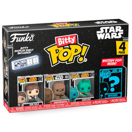 Blister 4 figures Bitty POP Sar Wars Han Solo Blister 4 figures Bitty POP Sar Wars Han Solo