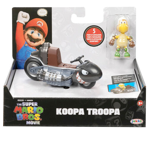 Mario Kart The Movie Super Mario Bros Vehicle + figure assorted 6cm