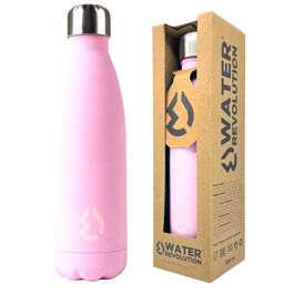 Water Revolution Pink water bottle 500ml