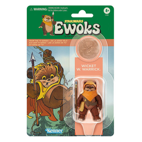 Star Wars Ewoks Wicket W Warrick & Kneesaa figures 9cm