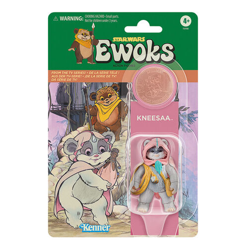 Star Wars Ewoks Wicket W Warrick & Kneesaa figures 9cm