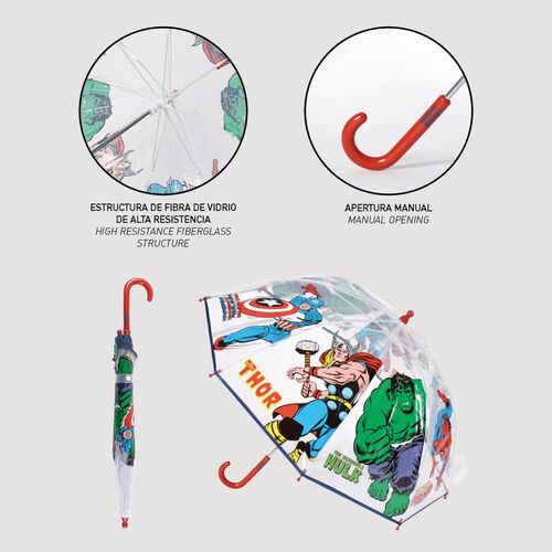 Marvel Avengers bubble manual umbrella 45cm