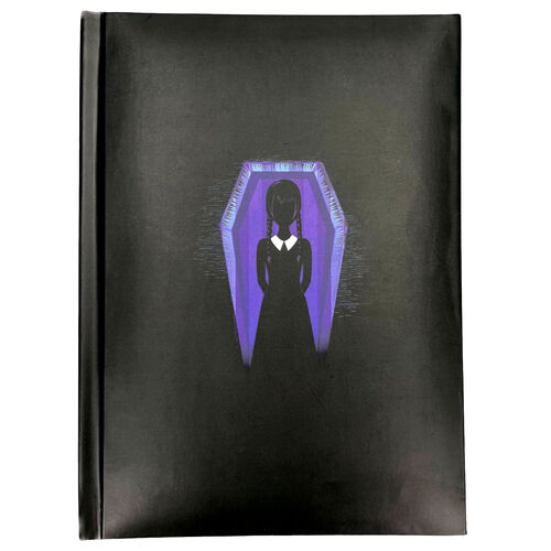 Wednesday Dark Side A5 light notebook