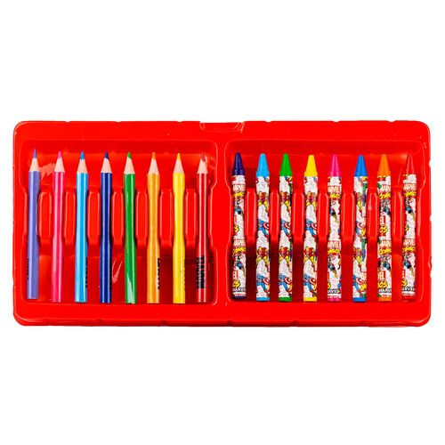 Maletin papeleria coloreable Marvel