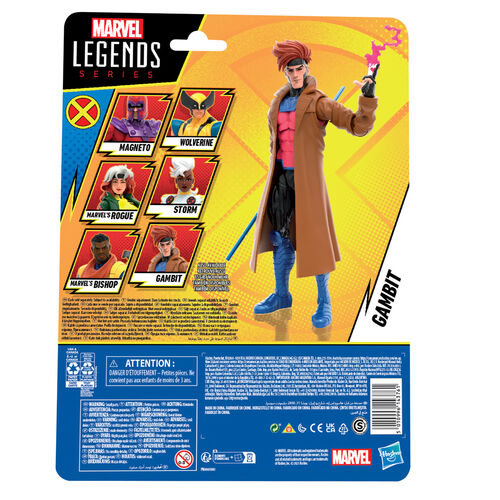 Figura Gambit X-Men Marvel 15cm