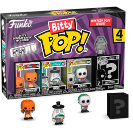 Blister 4 figuras Bitty POP Disney Pesadilla Antes de Navidad Pumpkin King Blister 4 figuras Bitty POP Disney Pesadilla Antes de Navidad Pumpkin King