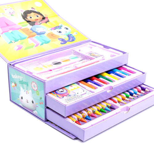 Gabbys Dolls House Colouring stationery case