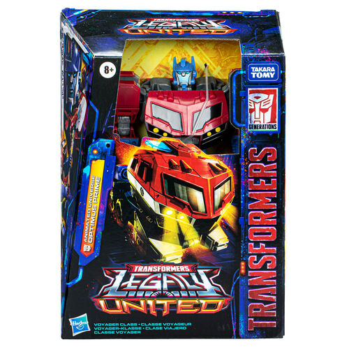 Transformers Legacy United Voyager Class Animated Universe Optimus Prime figure 17,5cm