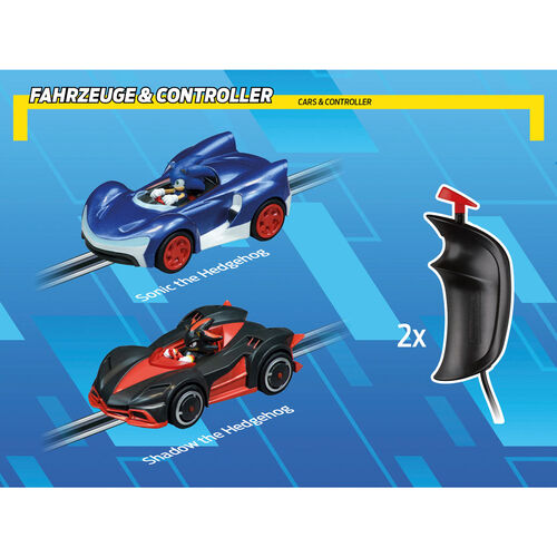 Circuito carreras Sonic + Shadow Sonic the Hedgehog Carrera GO!!!