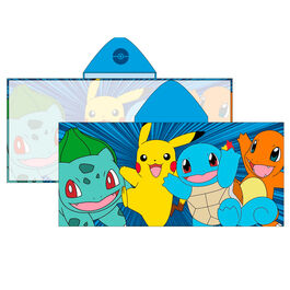 Pokemon microfibre poncho towel