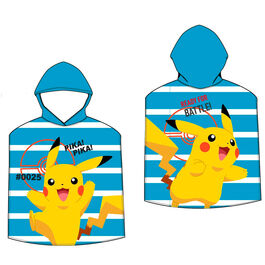 Pokemon microfibre poncho towel