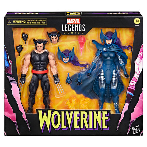 Marvel Legends Series Wolverine pack figures 15cm