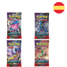 Sobre cartas Fuerzas Temporales Pokemon español