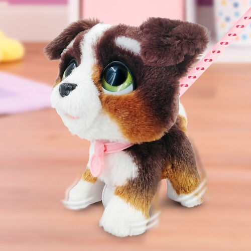 FurReal Bernedoodle Walkalots interactive plush toy