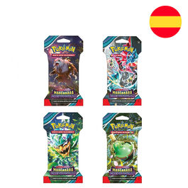 Spanish Pokemon Mascarada Crespuscular Collectible card game envelope