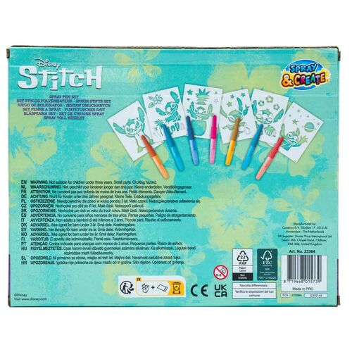 Disney Stitch airbrush set