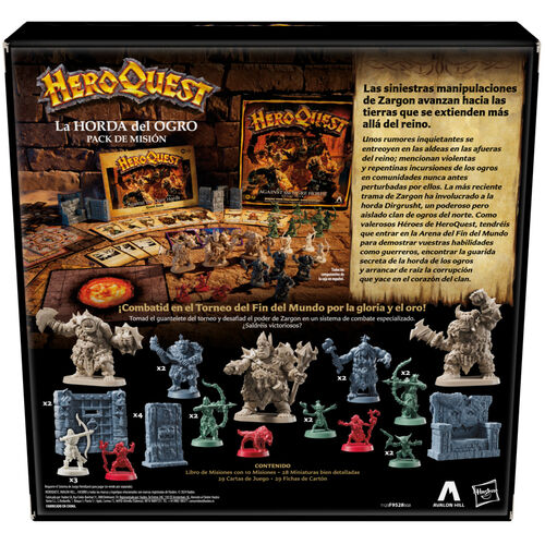 Spanish Heroquest The Ogre Horde expansion board game