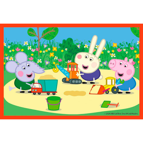 Puzzle cubo Peppa Pig 6pzs