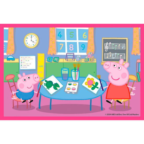 Puzzle cubo Peppa Pig 6pzs