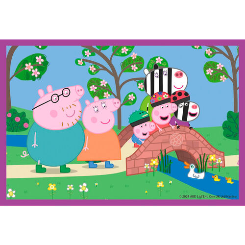 Puzzle cubo Peppa Pig 6pzs