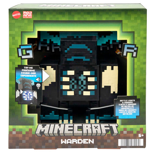 Minecraft Warden light and sound figure