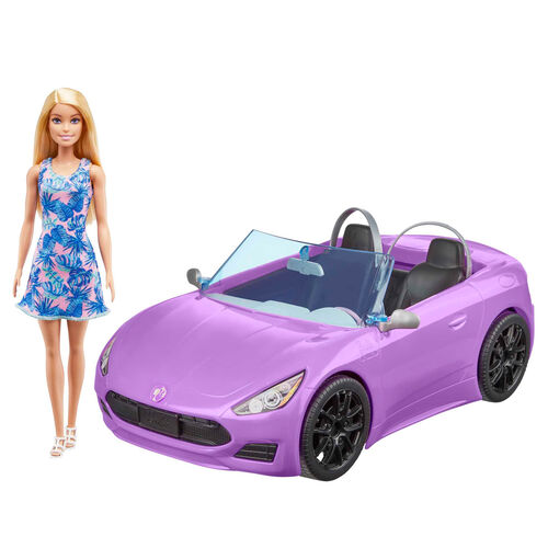 Muñeca + Coche Descapotable Barbie