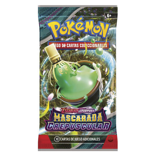 Sobre cartas Mascarada Crepuscular Escarlata y Purpura Pokemon Español