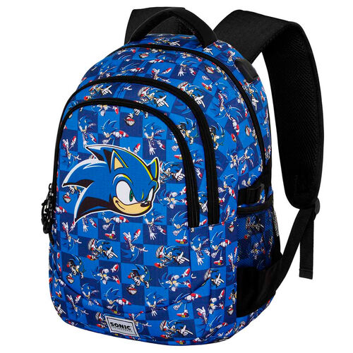 Mochila Plus Action Sonic the Hedgehog 44cm