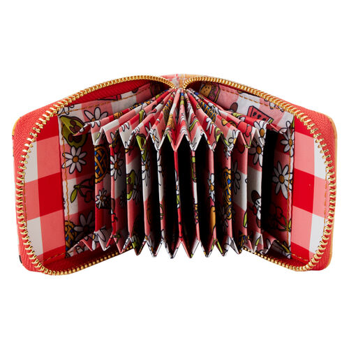 Loungefly Disney Mickey & Friends Picnic Blanket accordion wallet