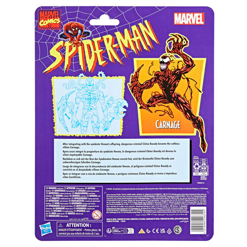Marvel Spiderman Carnage figure 15cm