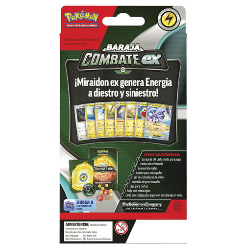 Baraja juego cartas coleccionables Combate Ex Pokemon español surtido