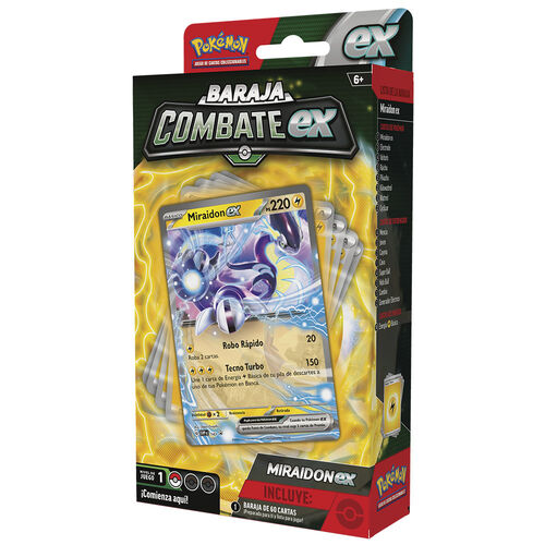 Baraja juego cartas coleccionables Combate Ex Pokemon español surtido