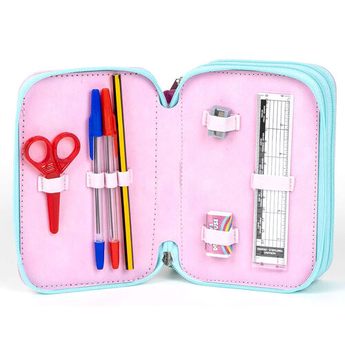 Gabbys Doll triple pencil case
