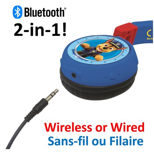 Paw Patrol wireless kids headphones