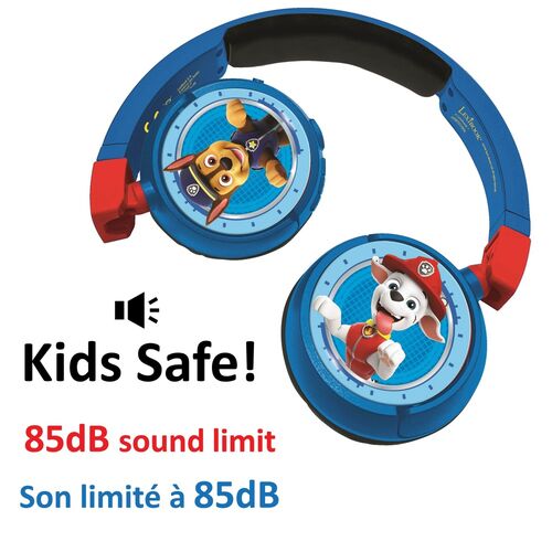 Paw Patrol wireless kids headphones
