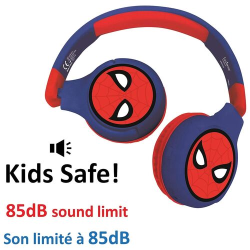 Auriculares inalambricos Bluetooth Spiderman Marvel
