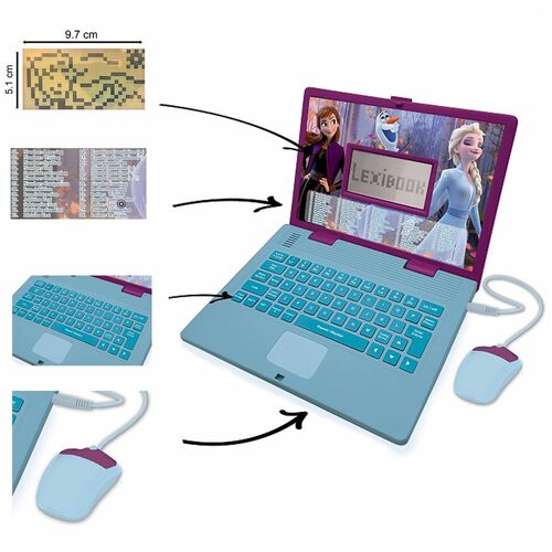 Ordenador portatil educativo Frozen Disney