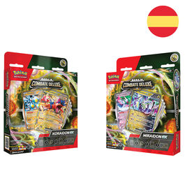 Spanish Pokemon Koraidon & Miraidon Deck of collectible trading cards game assorted