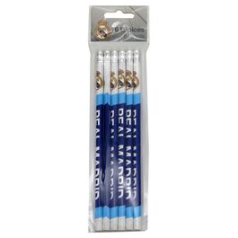 Real Madrid 6 pencils set