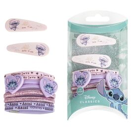 Disney Stitch hair accessories set