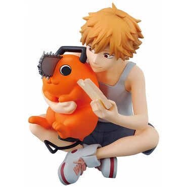 Figura Denji & Pochita Break Time Chainsaw Man 7cm