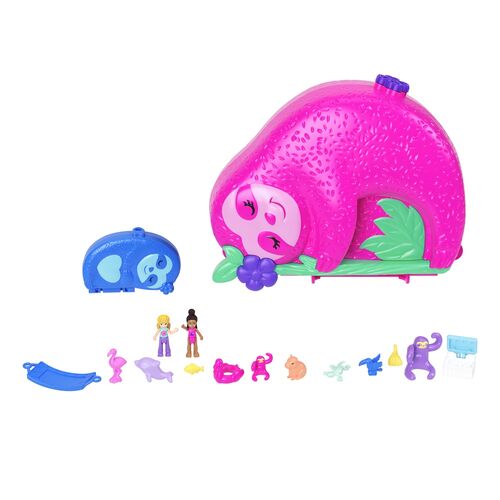 Polly Pocket Family of Sloths 2 in 1 chest