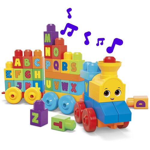 Mega Bloks ABC Musical Train 50pcs