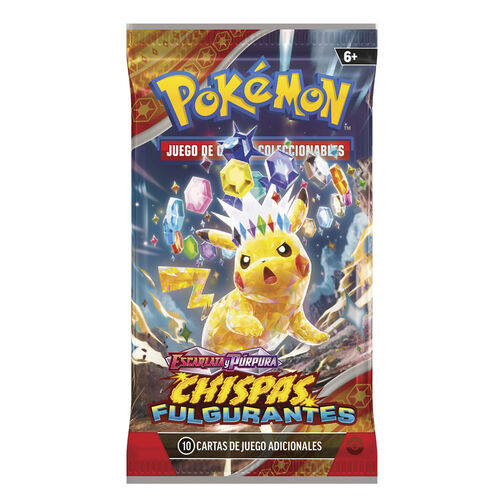 Spanish Pokemon Fulgurating Sparks Collectible card game envelope