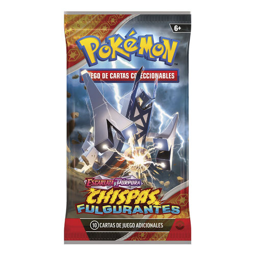 Spanish Pokemon Fulgurating Sparks Collectible card game envelope