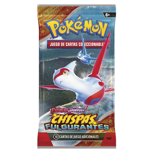Spanish Pokemon Fulgurating Sparks Collectible card game envelope