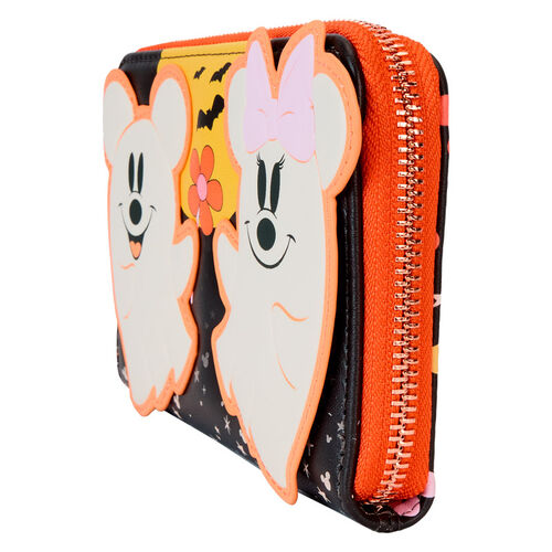 Loungefly Disney Mickey & Minnie Floral Ghost wallet